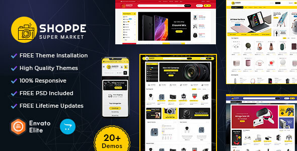 Shoppe 2.0 - OpenCart 3 Multi-Purpose Responsive Theme
