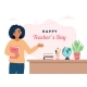 Happy Teacher s Day Concept - GraphicRiver Item for Sale