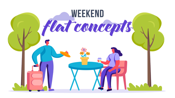 Weekend - Flat Concept alt