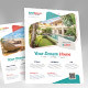Multipurpose Flyer for Travel, Real Estate and Medical Care - GraphicRiver Item for Sale