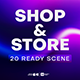 20 Shop and Store Scenes - VideoHive Item for Sale