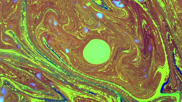 Color Explosion Abstract Art Painting 554 alt