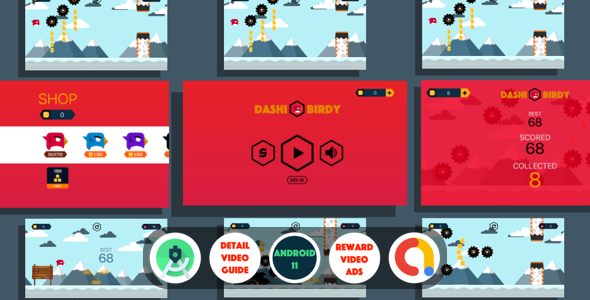 Dashi Birdy - Android Studio Game