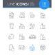 Waste Sorting  Modern Line Design Style Icon Set - GraphicRiver Item for Sale