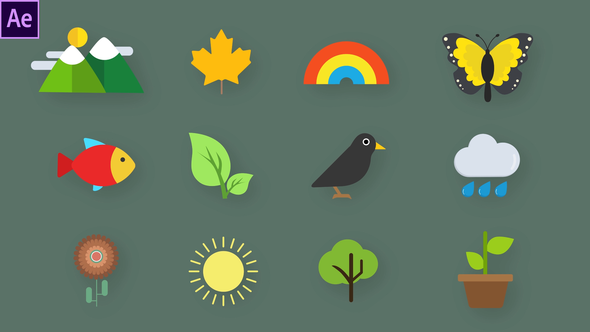 Nature Animated Icons alt
