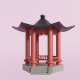 Chinese Pavilion 3D model - 3DOcean Item for Sale