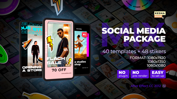 MIX Social Media Package