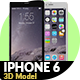 Element3D - iPhone 6 3D Model - 3DOcean Item for Sale