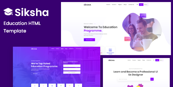 Siksha – Education HTML5 Template