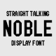 Noble - Display font - GraphicRiver Item for Sale
