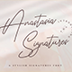Anastasia Signature – Stylish Signature Font - GraphicRiver Item for Sale