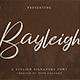 Bayleigh – Stylish Signature Font - GraphicRiver Item for Sale