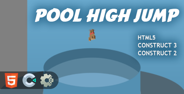 Pool High Jump HTML5 Construct 2/3 Game