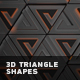 Abstract Background With Moving Triangle Shapes - VideoHive Item for Sale