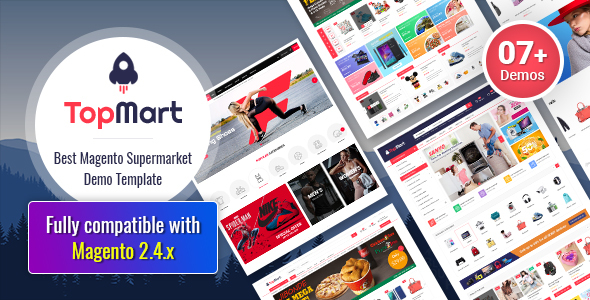 TopMart - MultiPurpose Responsive Magento 2 Shopping Theme