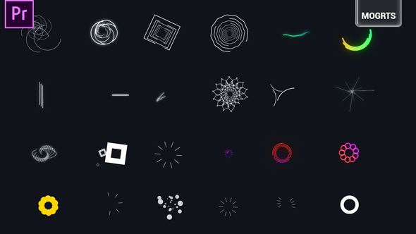 MoGraph Elements Pack | 4K