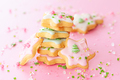 Christmas cookies with colorful sprinkles - PhotoDune Item for Sale
