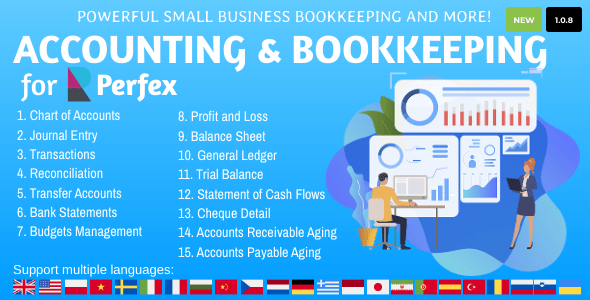 Accounting and Bookkeeping for Perfex CRM