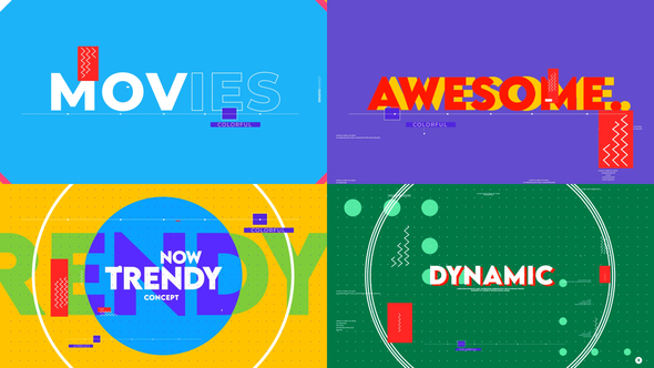 Dynamic Typographic Intro alt