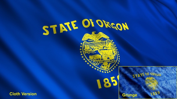 Oregon State Flags