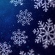 Christmas Snowflakes Blue Background - VideoHive Item for Sale