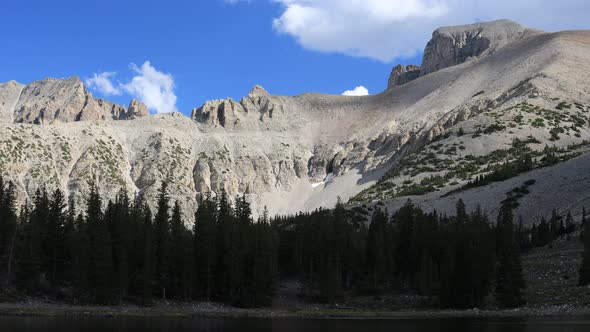 Wheeler Peak seen from Stella Lake - Great Basin National Park - Nevada