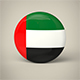 United Arab Emirates Badge - 3DOcean Item for Sale
