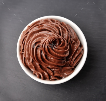 olate mousse. Chocolate spread