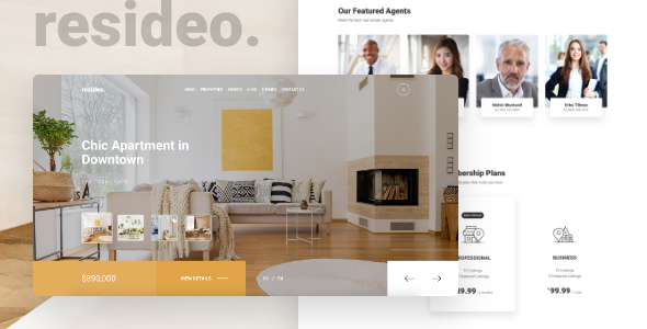 Resideo – Real Estate HTML Website Template