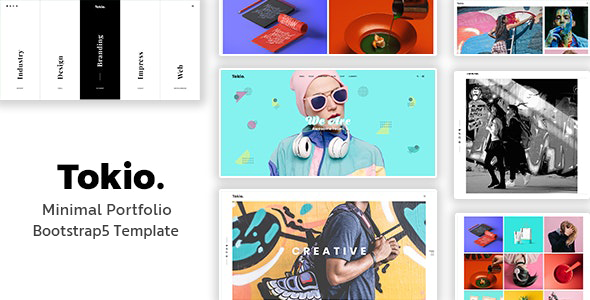 Tokio - Minimal Portfolio HTML Template