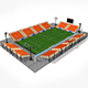 Mini Foot Stadium - 3DOcean Item for Sale