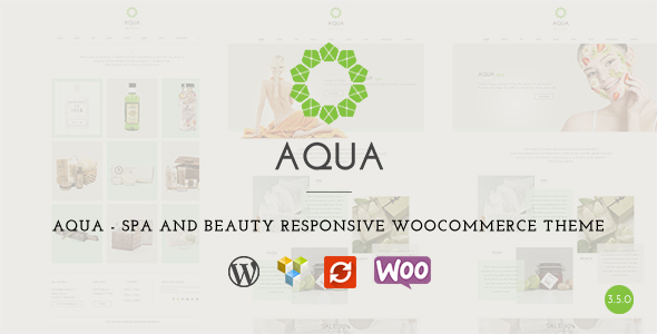Aqua - Spa i Beauty Responsywny motyw WordPress WooCommerce