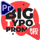 Big Typo Promo for - Premiere Pro - VideoHive Item for Sale