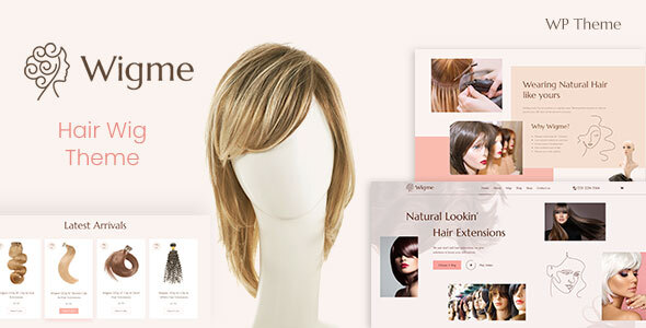 Wigme - Hairdresser, Beauty Shop Theme