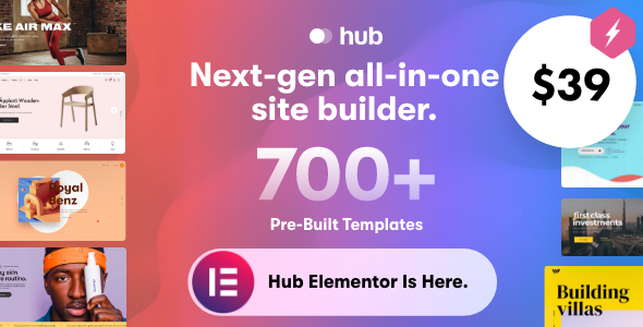 Hub - Responsive Multi-Purpose WordPress Theme