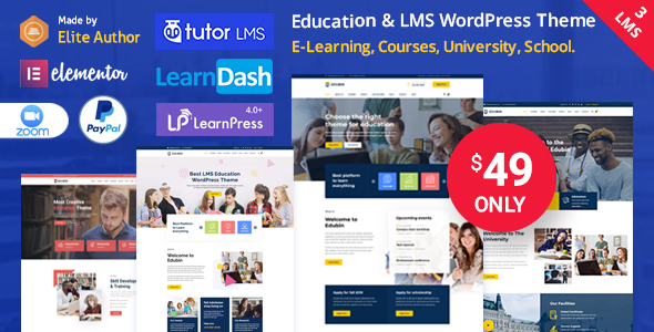 Edubin - Education WordPress Theme