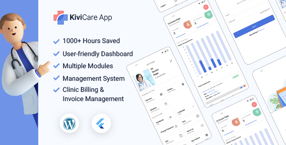 KiviCare Flutter 2.0 App - Clinic & Patient Management System