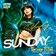 Reloading Sunday Party Flyer - GraphicRiver Item for Sale