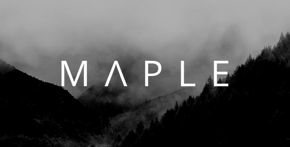 Maple | Clean Minimal Multi-Purpose WordPress Theme