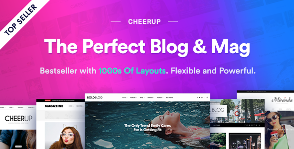 CheerUp - Blog / Magazyn i podróże WordPress
