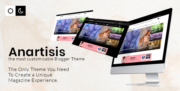 Anartisis - News & Magazine Blogger Theme
