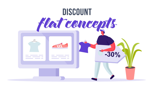 Discount - Flat Concept