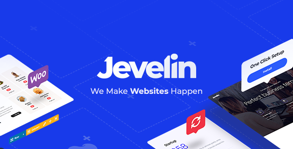 Jevelin Multi-Purpose Premium Responsive Theme WordPress