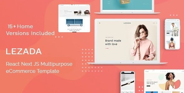 Lezada - React Next JS Multipurpose eCommerce Template