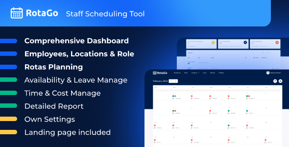 RotaGo - Staff Scheduling Tool