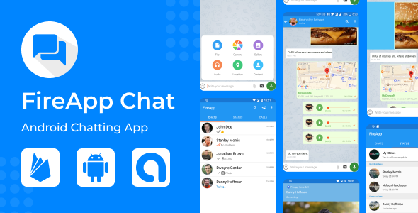 FireApp Chat - aplikacja do czatowania na Androida z grupami inspirowana przez WhatsApp