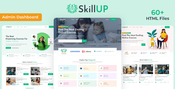 SkillUp | Online Education HTML Template - Mister Themes