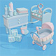 Cartoon Baby Stuff Pack v.1 - 3DOcean Item for Sale