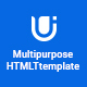 UDU - Multipurpose HTML Template - ThemeForest Item for Sale