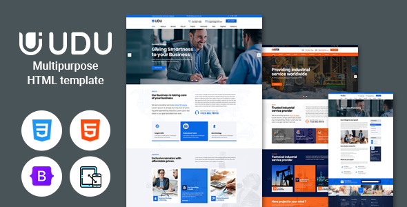 UDU - Multipurpose HTML Template